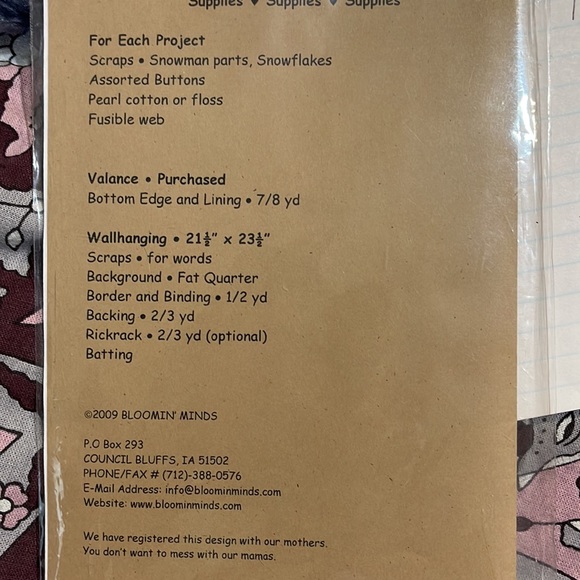 Wallhanging pattern - Picture 2 of 2